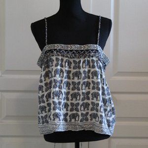 Chelsea & Violet Elephant Print Top